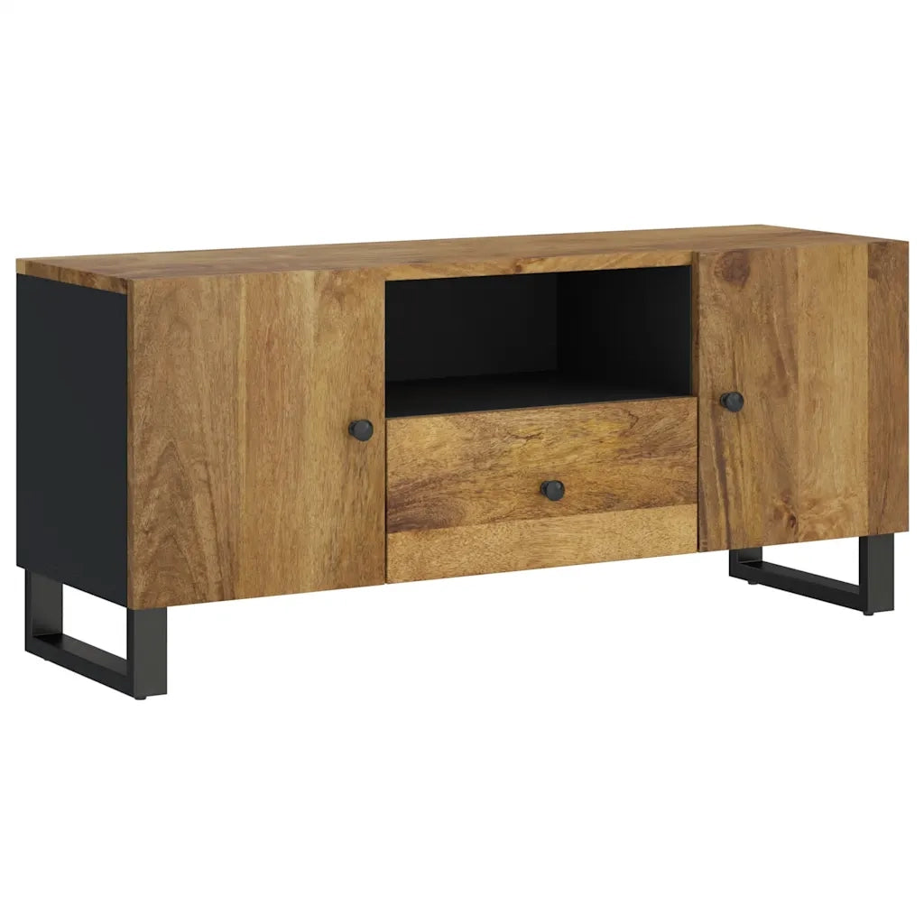 Mobile TV | Armadietto TV | Mobile Porta TV 105x33,5x46cm Legno Massello Mango Legno Multistrato