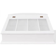 Portaposate in MDF Bianco in Stile Barocco CFW2673723
