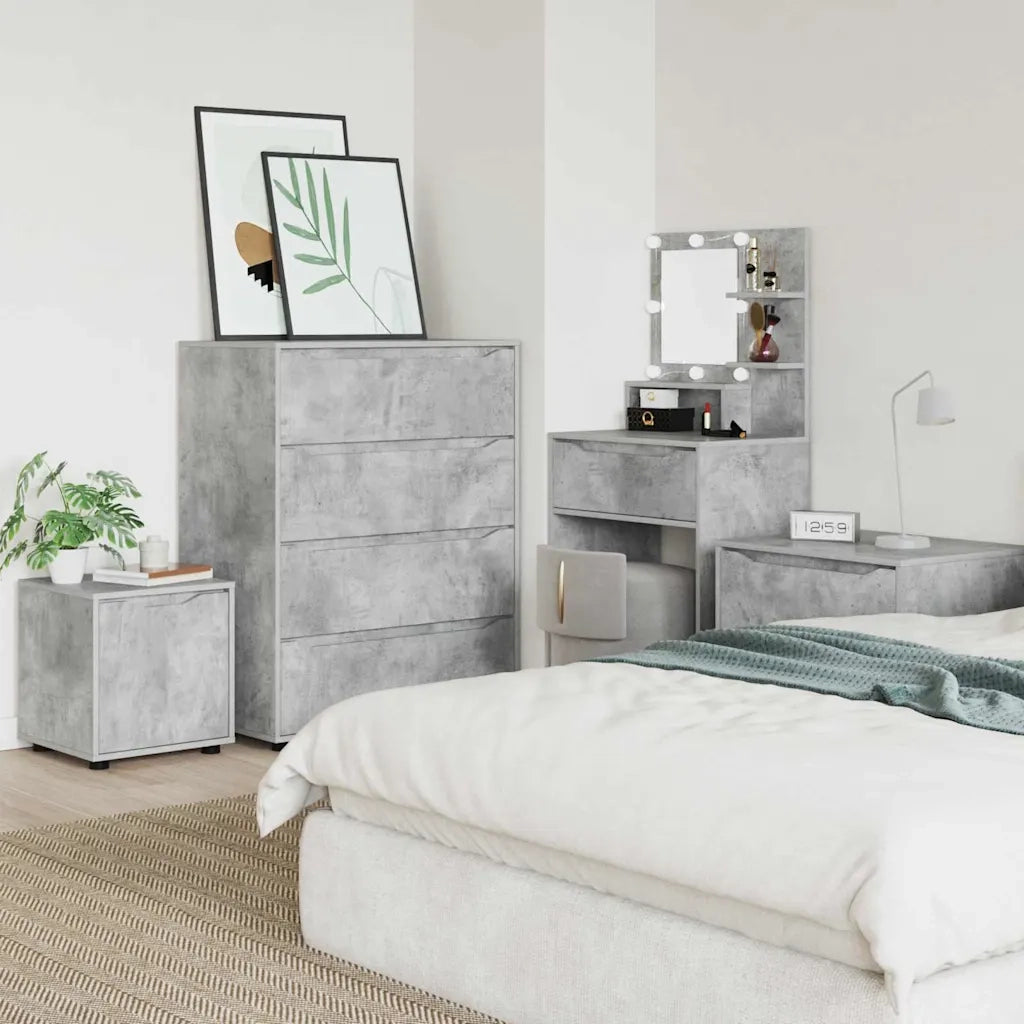 Mobile da Bagno Grigio cemento 40,5 x 40 x 44 cm