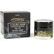 Trade Shop - Maschera Viso Purificante Peel Off Black Masck Con Microparticelle Ionizzate Oro -