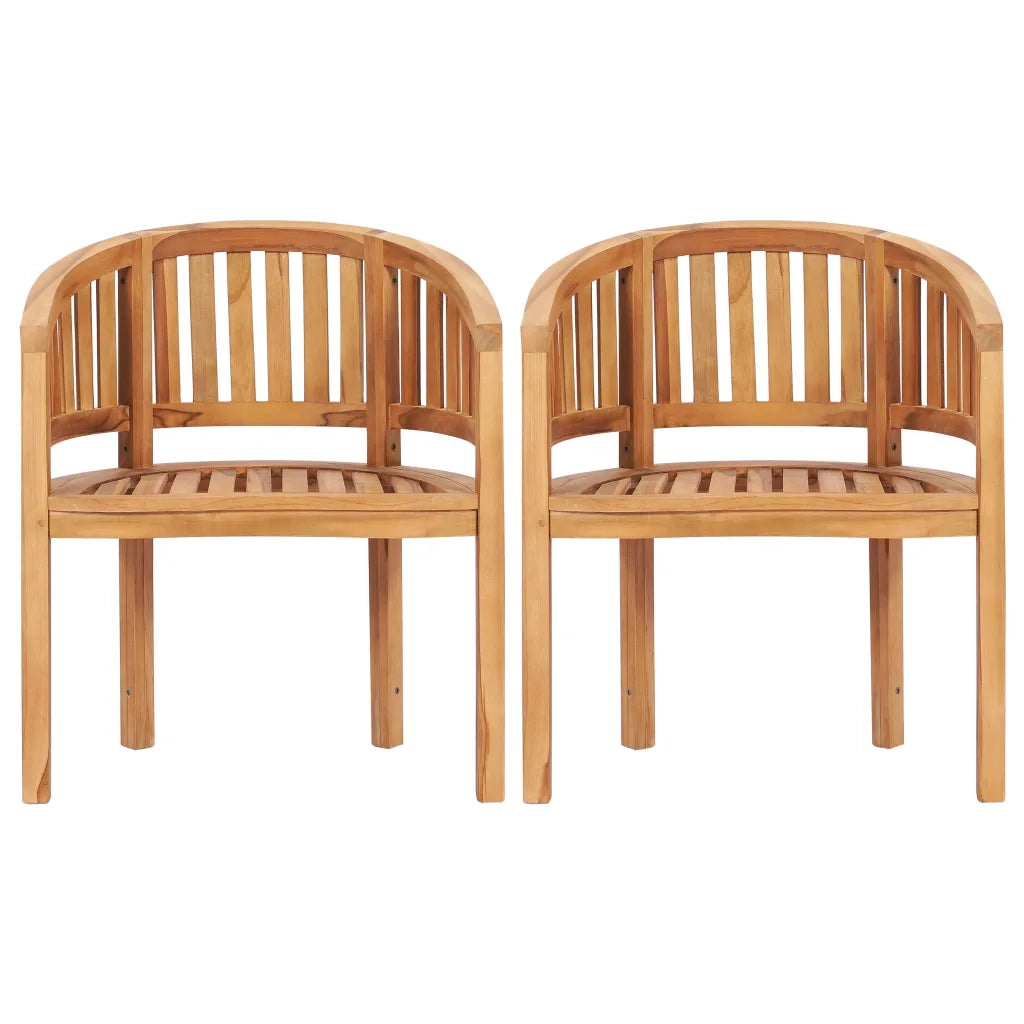Set Salotto da Giardino 5 pz Design Curvo in Massello di Teak cod mxl 35708