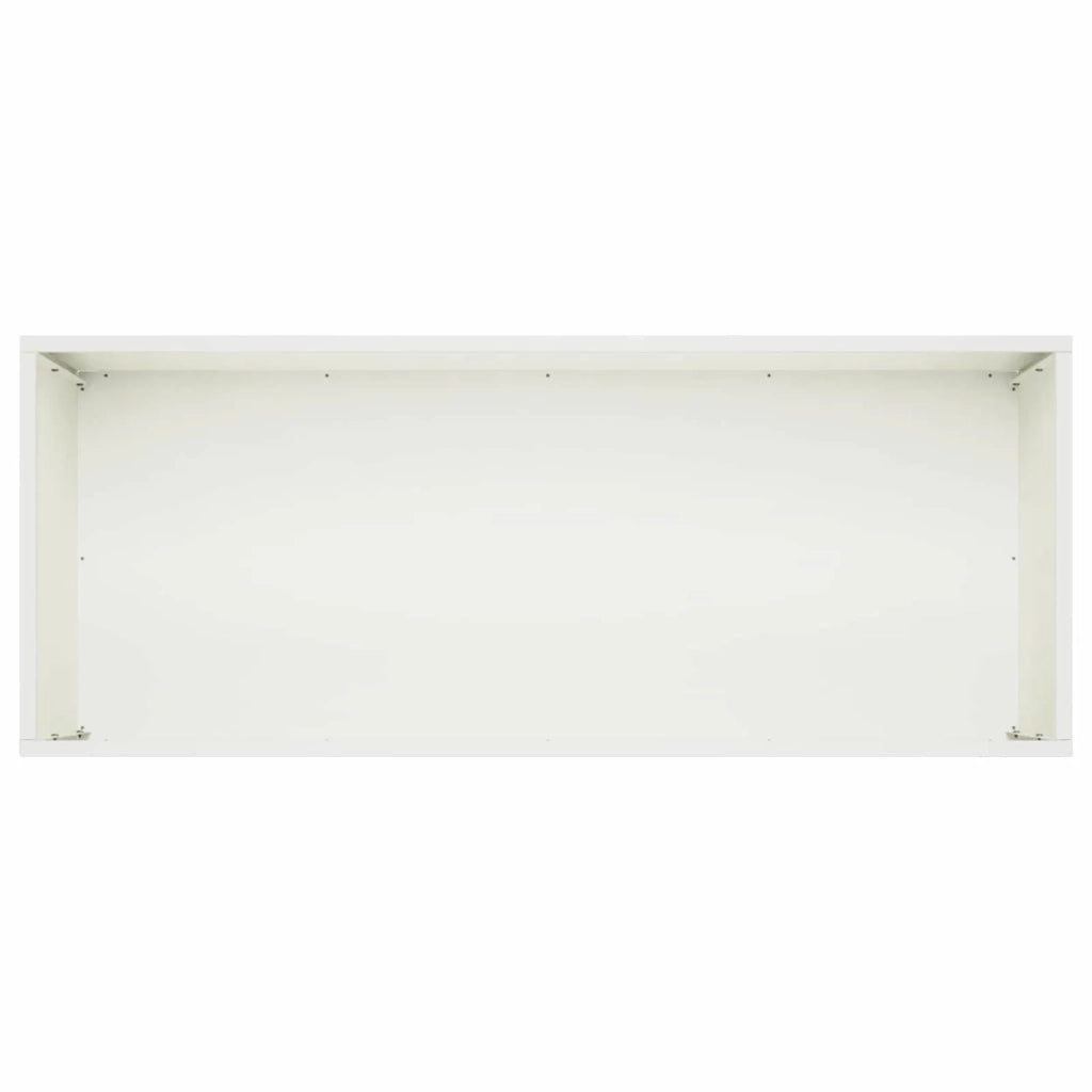 Vaso da giardino 2 pz Bianco 100 x 40 x 40 cm 8005249