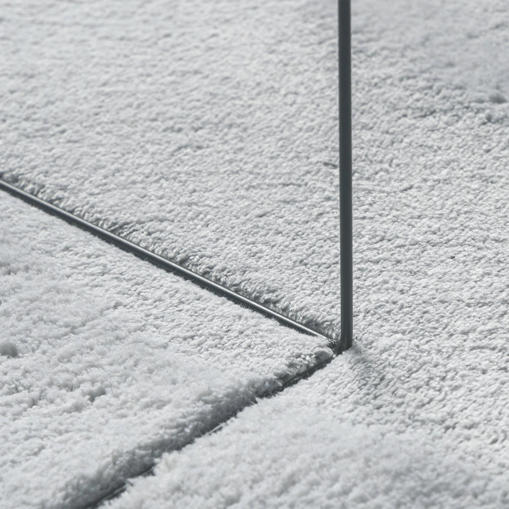 Rug 'HUARTE'Grigio 120x170 cm Ovale