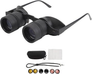Mini telescopio portatile con zoom 10X e lente polarizzata per osservazione di uccelli e pesce.