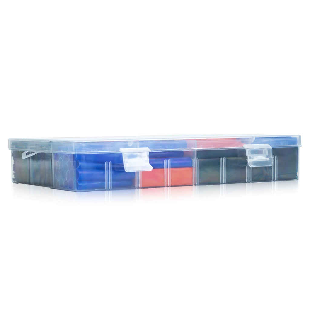 Set di Tubetti Termorestringenti Rosfix – 580 Pezzi | Poliolefina, 8 Dimensioni, 5 Colori