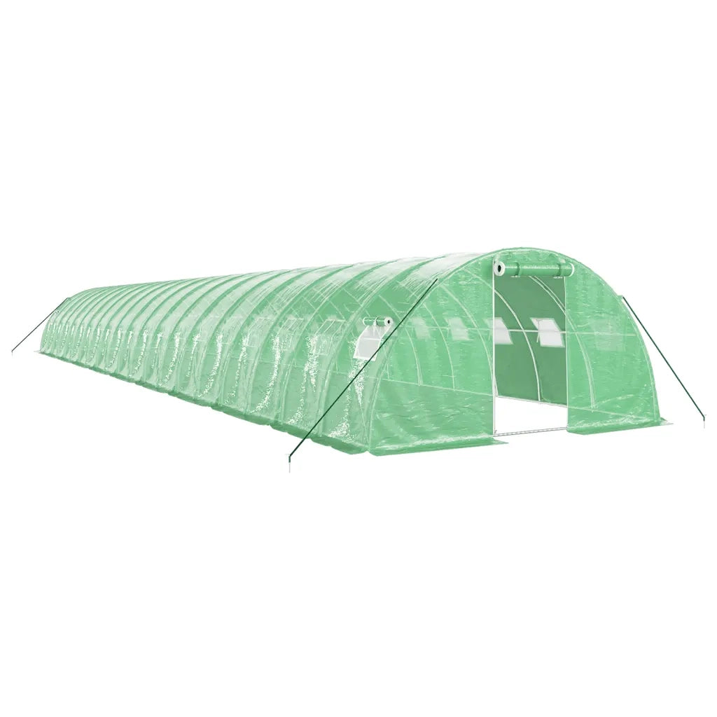 Serra con Telaio in Acciaio Verde 80 m² 20x4x2 m 3188069