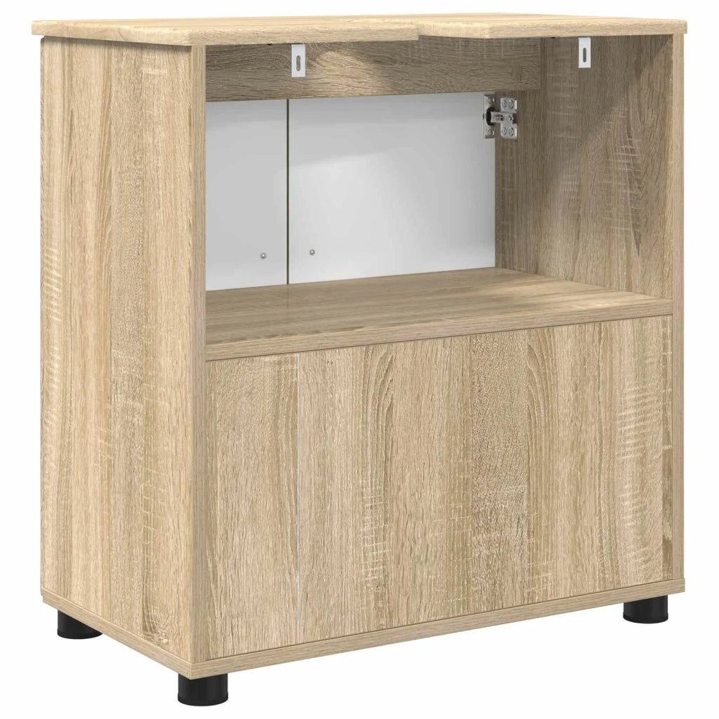 Mobile da Bagno con archiviazione Rovere Sonoma 61 x 35 x 64 cm 883286