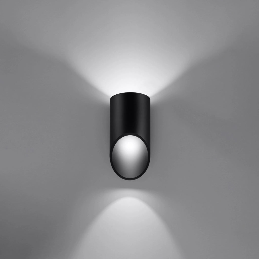 Applique STILLO 20 nera Pure Lume 1xG9 alluminio IP20