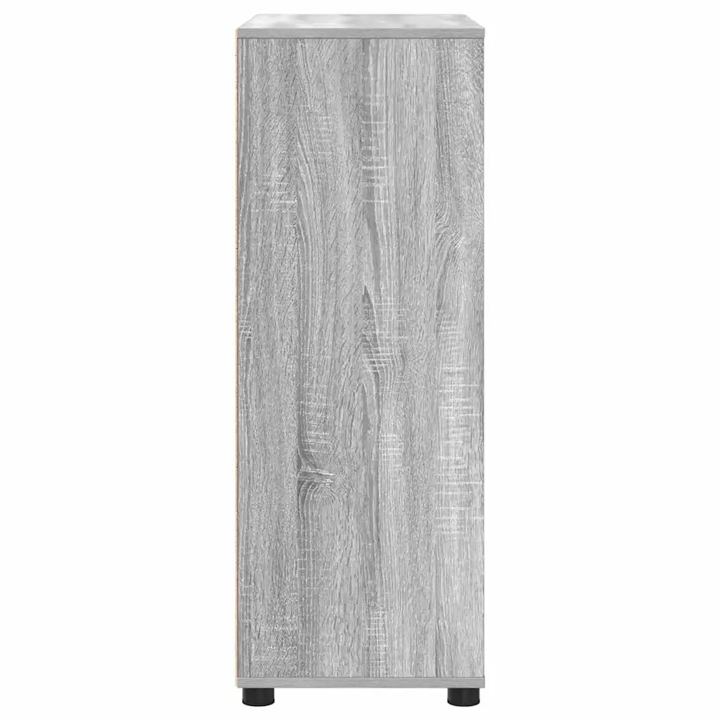 Mobile da Bagno con cassetto Grigio Sonoma 72,5 x 36,5 x 100 cm