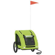 Rimorchio da Bici per Animali Verde Oxford e Ferro CFW5796350