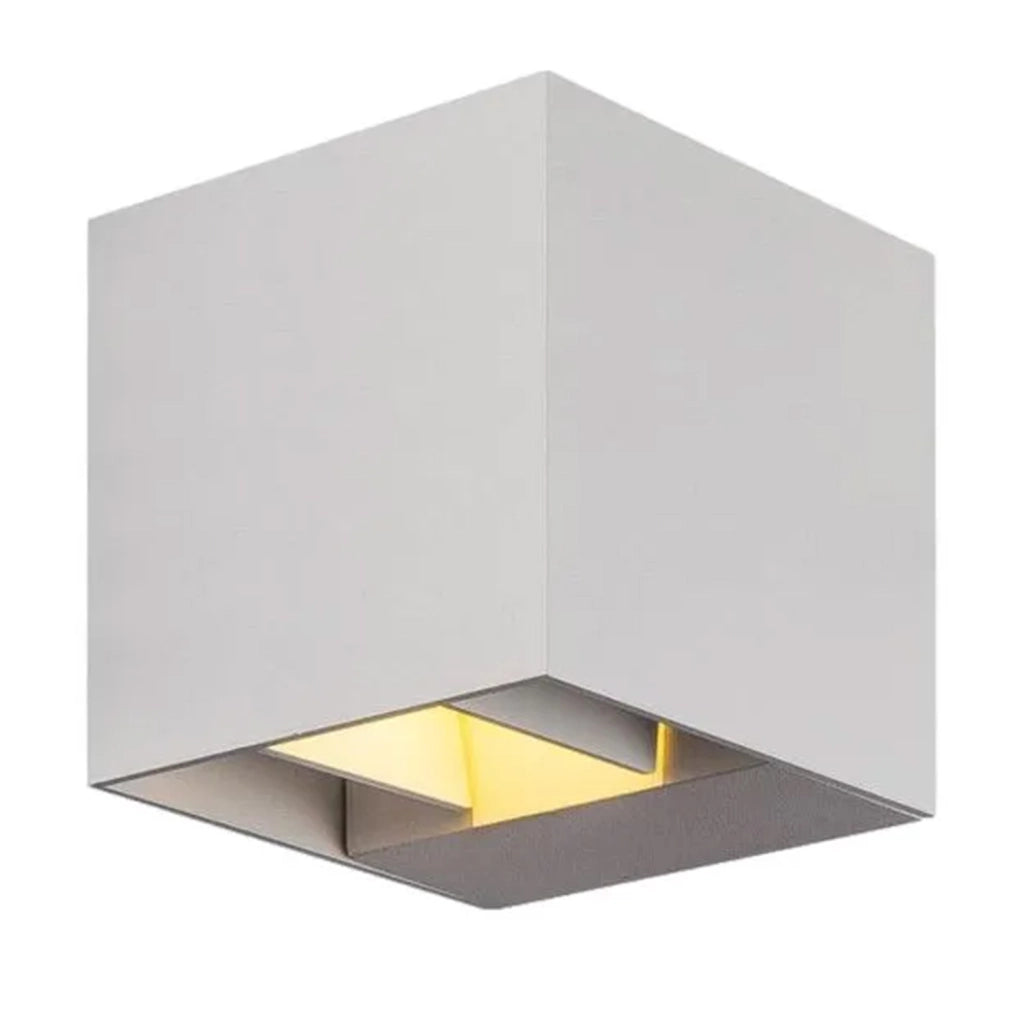 Applique Esterno Moderna Grayson Alluminio Bianco 1 Luce G9 Ip54