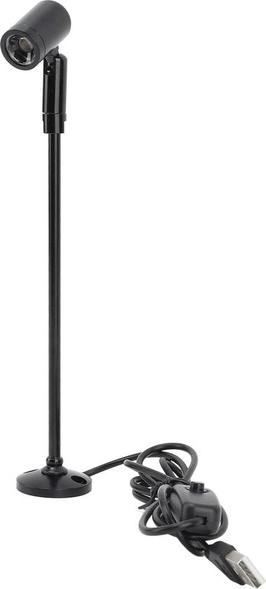 Display LED a LED per Spot Mini Spotlamp a Luce Bianca con Alimentazione USB in Alluminio per Pittura
