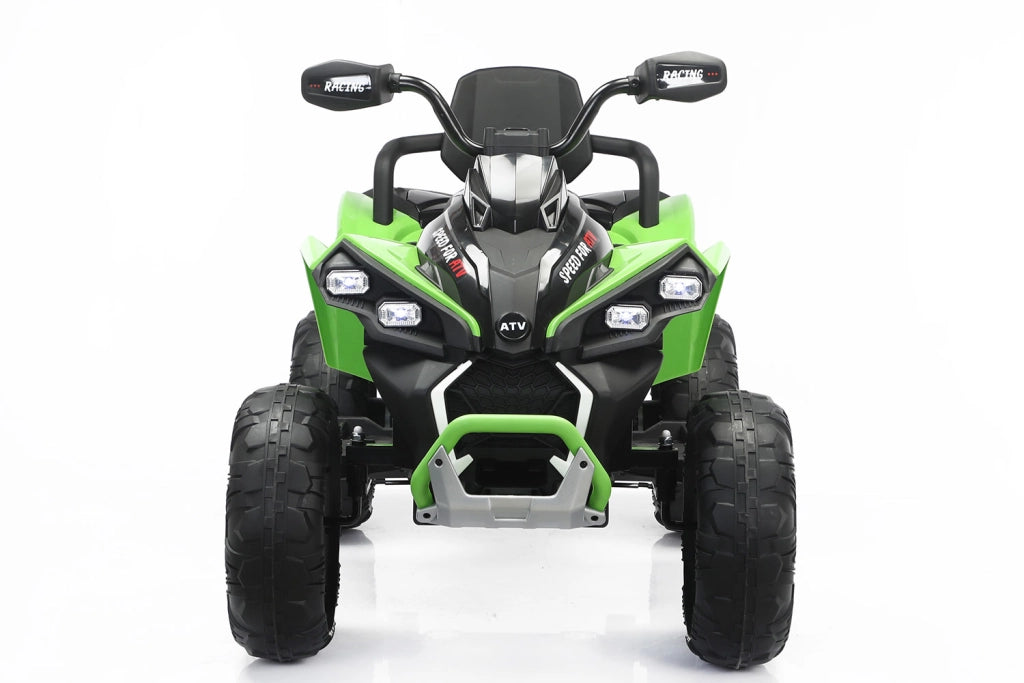 Quad Elettrico per Bambini ATV Safari Gold 24V fino a 60 kg con Telecomando Verde