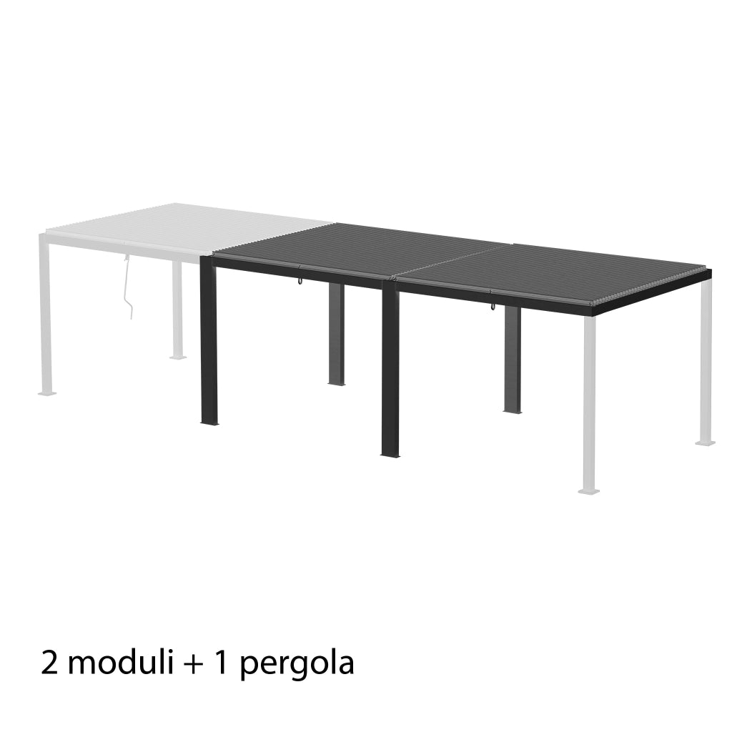 Modulo 3x3 m per Pergola Bioclimatica - ISABELLA
