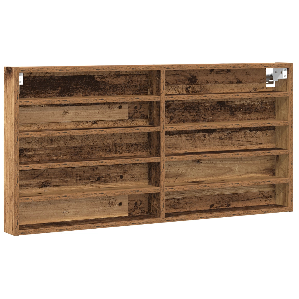 Mobile Da Muro  In Legno Invecchiato