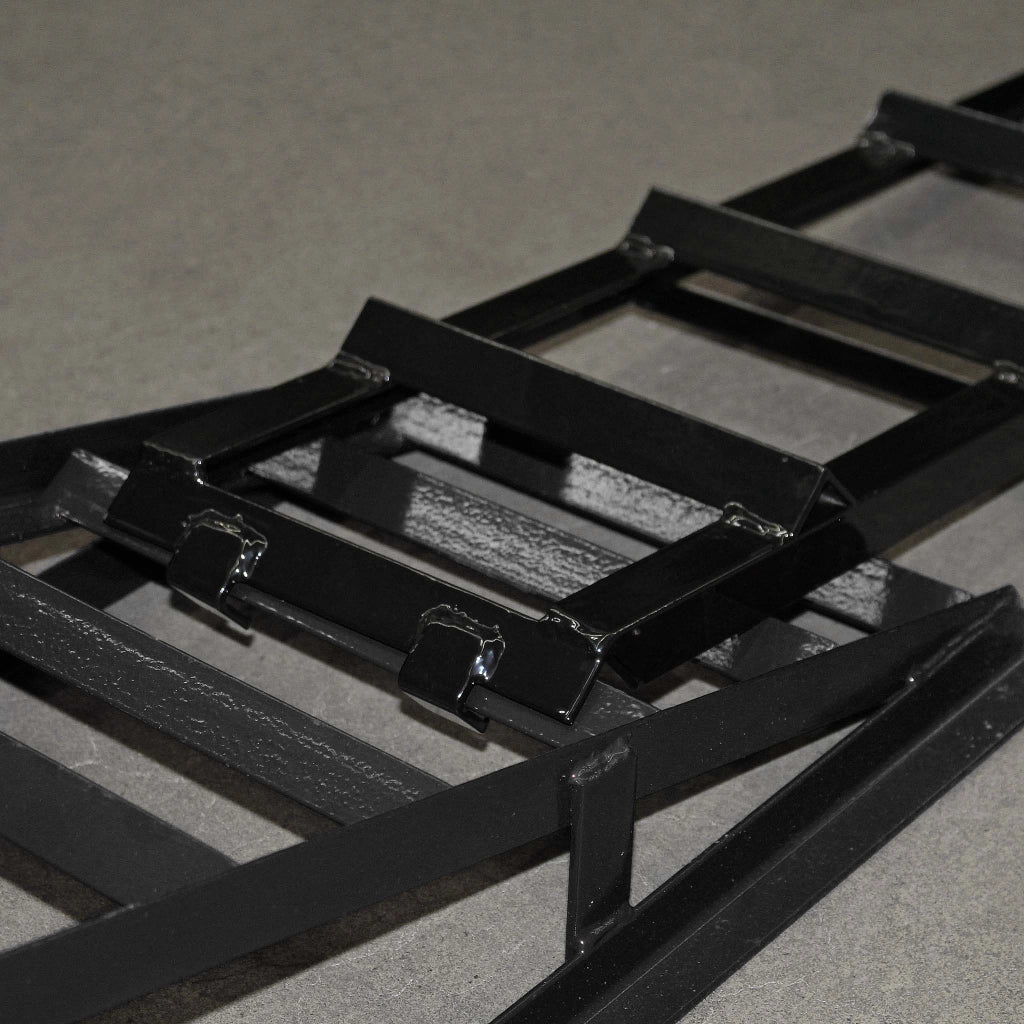 set 2x rampa di carico fino a 2 tonnellate per coppia, 915x350x275 mm, rampe in acciaio + estensione 2x 400 kg 650x195 mm Prolunga