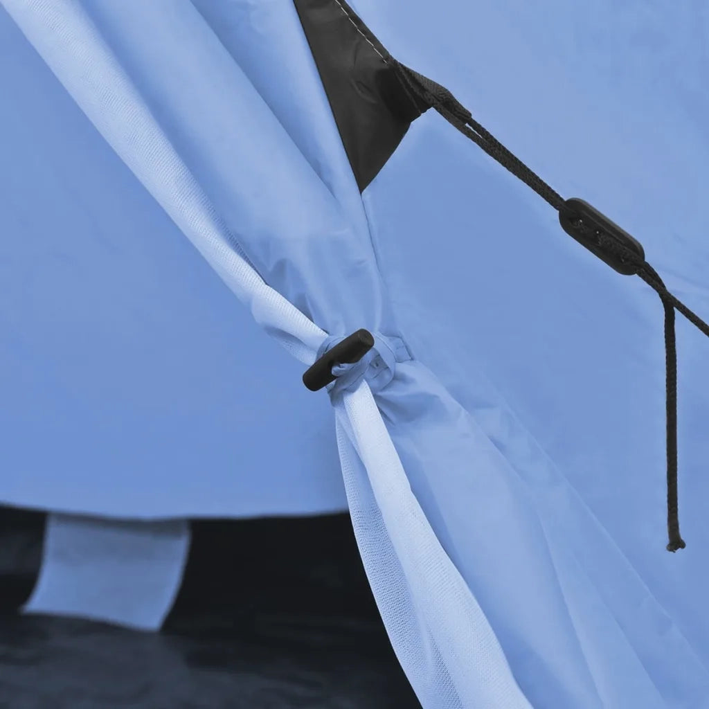Tenda per 4 Persone-Tenda da campeggio Blu