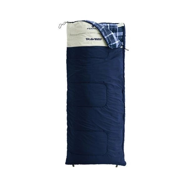 Sacco a pelo ferrino 86320hbb saccoletto travel 200 blu