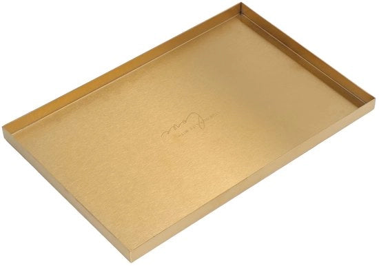 Pannello di stoccaggio rettangolare in acciaio inossidabile, moderno, con finitura specchiata, duraturo, grande contenitore di stoccaggio.