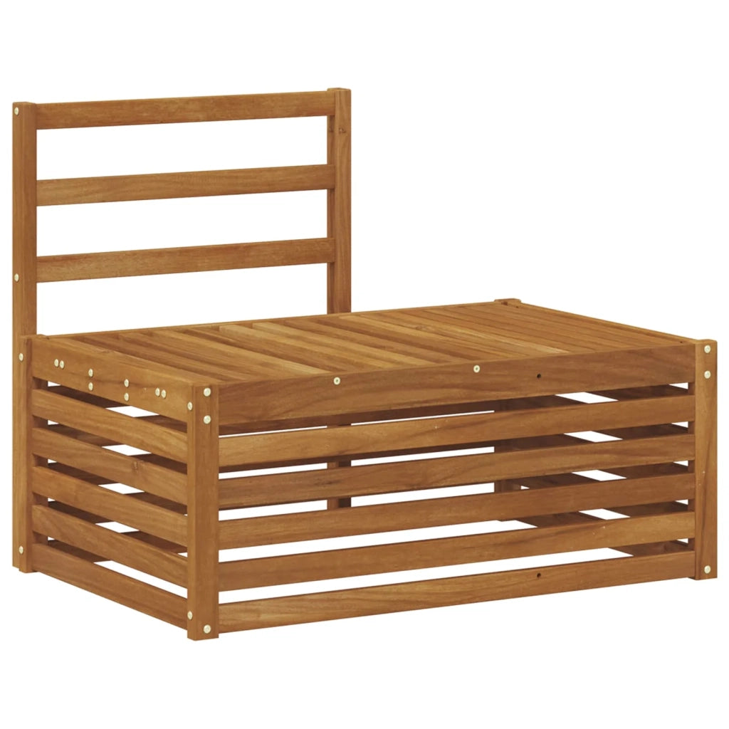 Set di divani da esterno 7 Pezzo Naturale