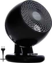 Ventilatore per pavimento 23m² Potente Nero- Mesa 3 velocità Oscillazione Silenzioso- Ventilatore da tavolo- Portatile Sobremesa PCF-M18 Ventilatore per pavimento