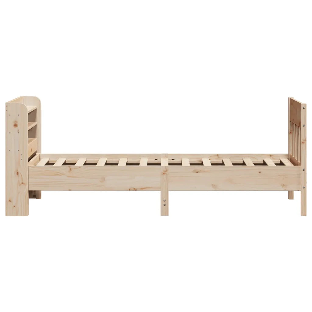vidaXL Letto senza Materasso 90x200 cm in Legno Massello di Pino