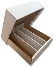 Scatola di archiviazione per carte da gioco da 3200 a 4500 - Cassetto ampio - 4 compartimenti - Sicuro e compatto - Ideale per collezionisti - Archiviazione carte da gioco
