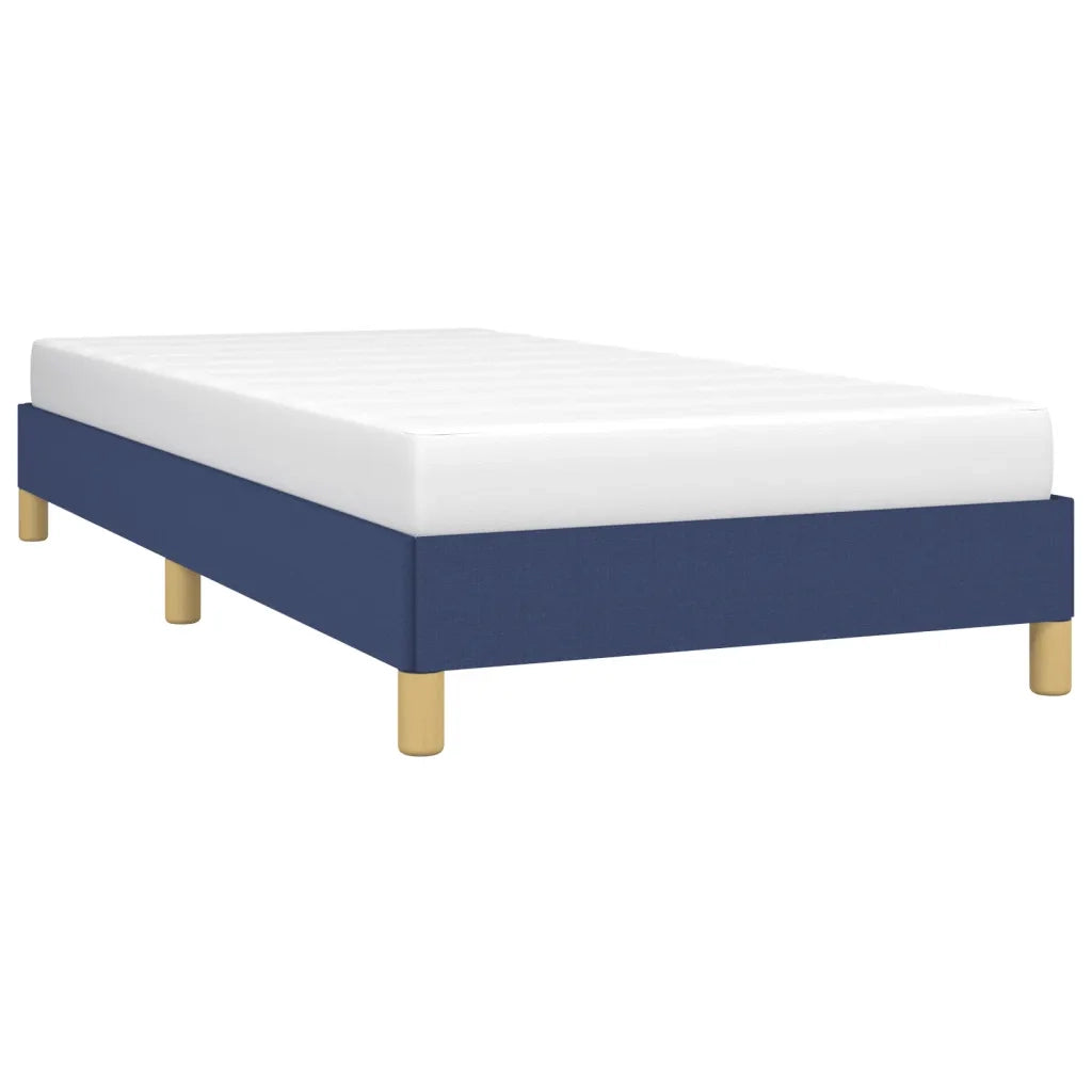 Giroletto senza Materasso-Struttura Letto Blu 80x200 cm in Tessuto 592057