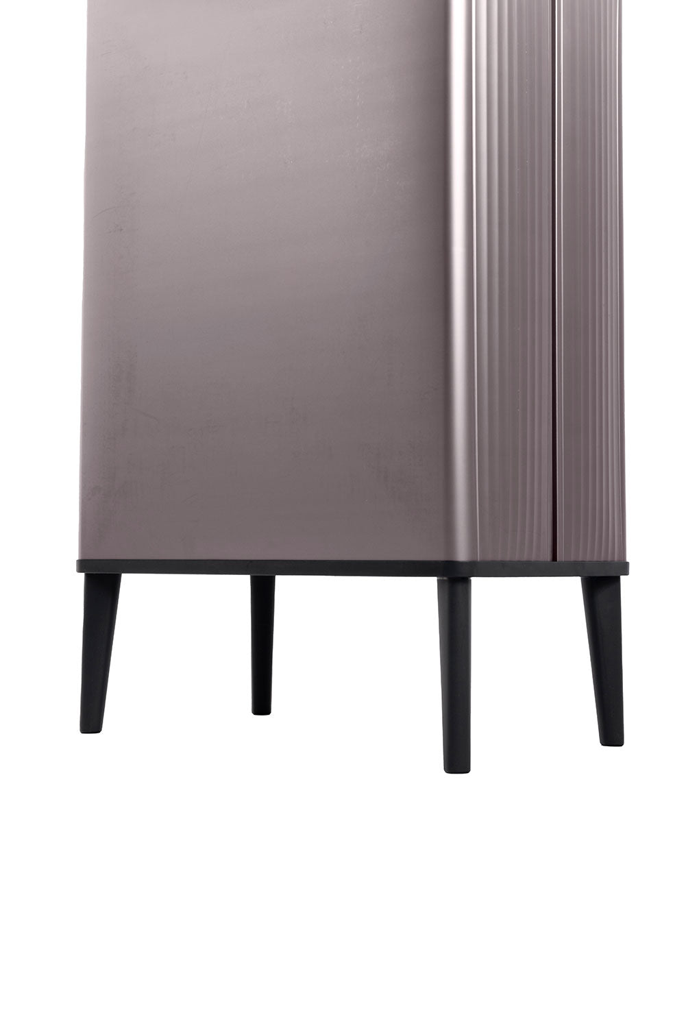 Pattumiera Alta 54L Keter Verto High 43,5x26,5x68,7 cm in Plastica Rosa Perla