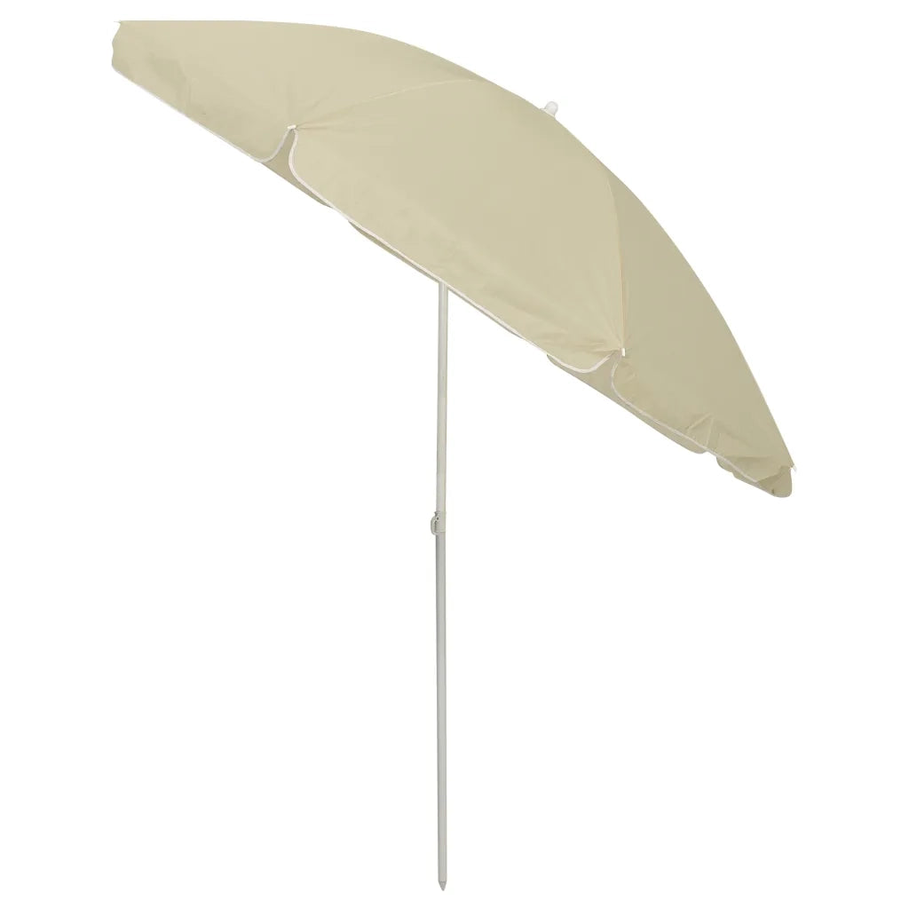 Ombrellone da Spiaggia-Ombrellone da mare Giallo Sabbia 240 cm 716374