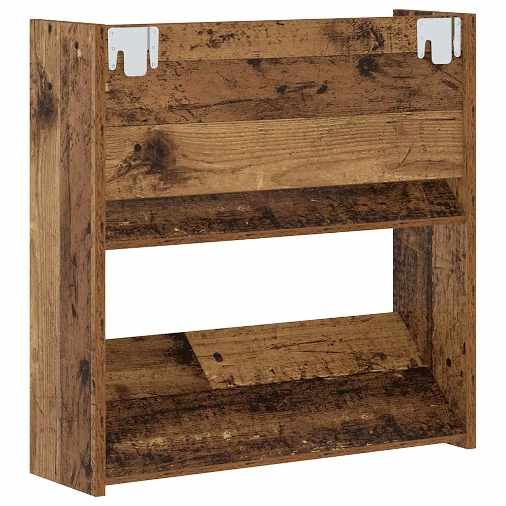Mobile per scarpe con lo scaffale Legno vecchio 60 x 18 x 60 cm 875140