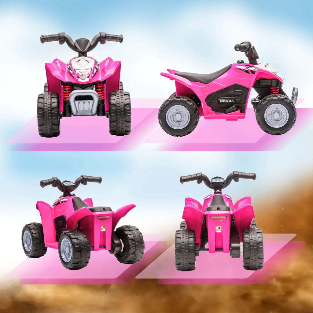 Quad Elettrico per Bambini ¨C Zephmum ¨C Fucsia 65.5x38.5x43.5cm
