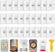 Set di 30 stickere per foto a prova di uso - Transparente