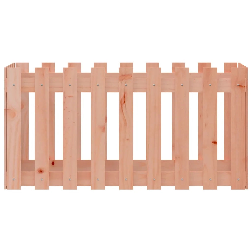 Fioriera Rialzata Giardino Recinzione 100x50x50cm Legno Douglas 832480