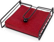 Sostegno dispenser in metallo nero 19x19 cm peso | Sostegno per tavolo | Dispenser di tovaglia houder standard | Tovaglia houder in metallo nero | 

Peso: 
Dimensioni: 19x19 cm