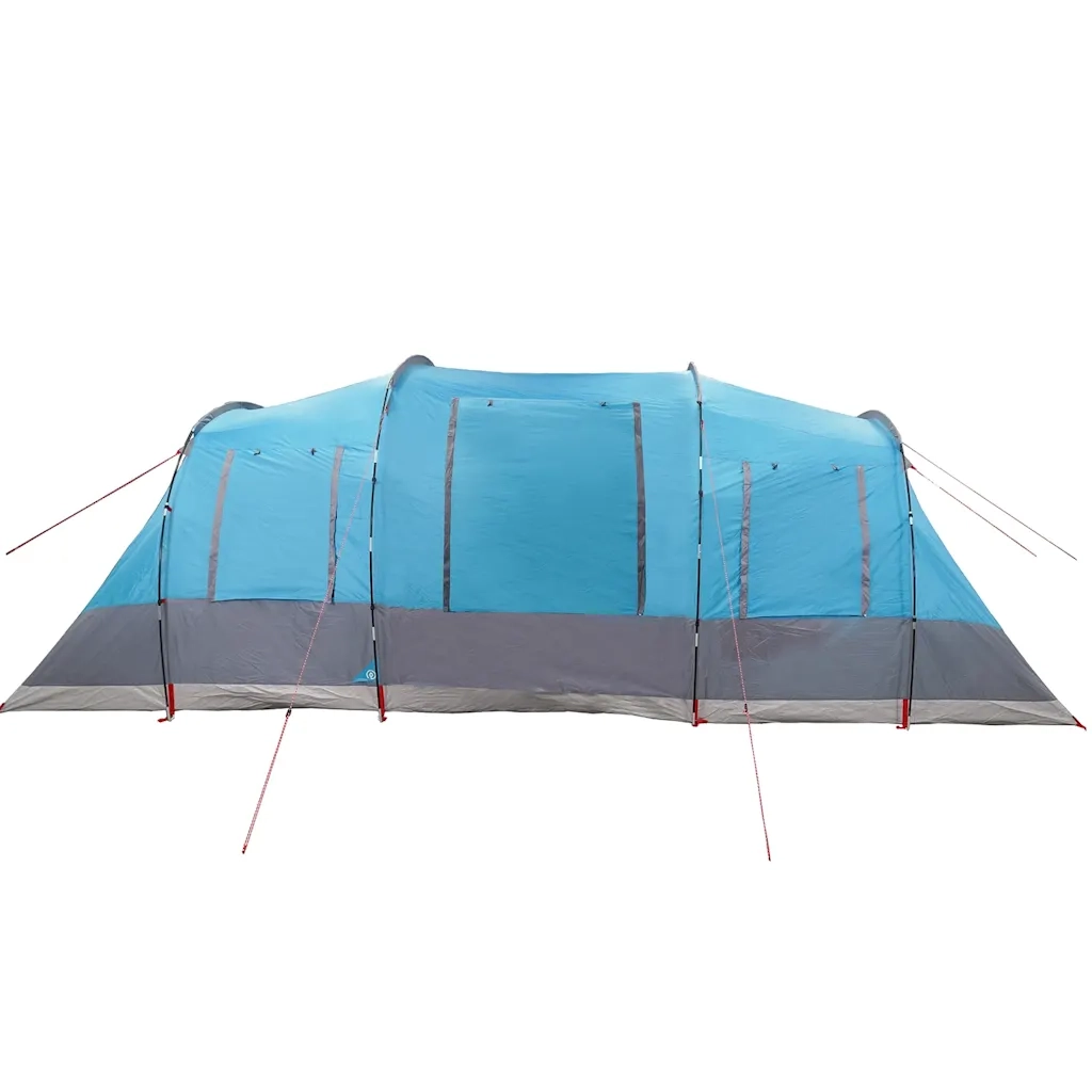 Tenda Familiare a Tunnel per 6 Persone Blu Impermeabile 4009417