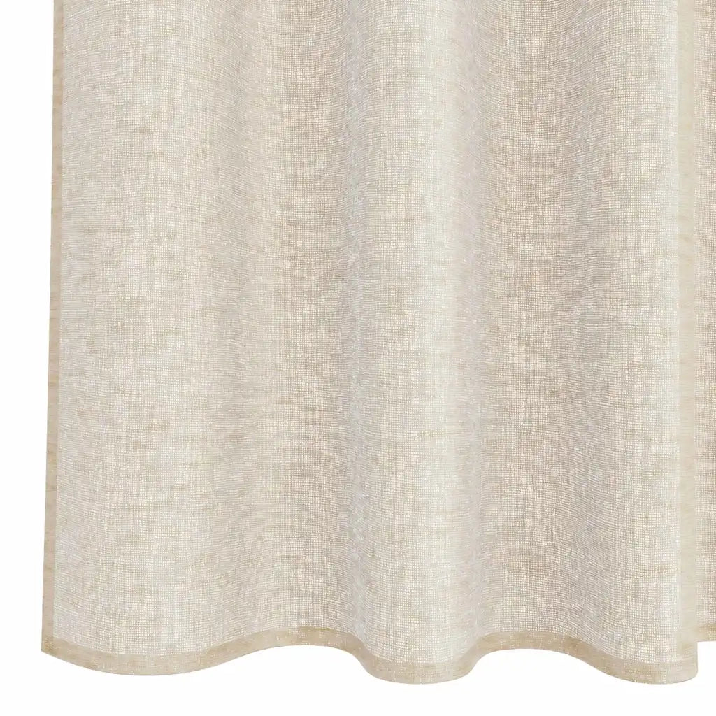 Tenda in Velo con tende 2 pcs Sabbia 260 x 140 cm Poliestere 4108021