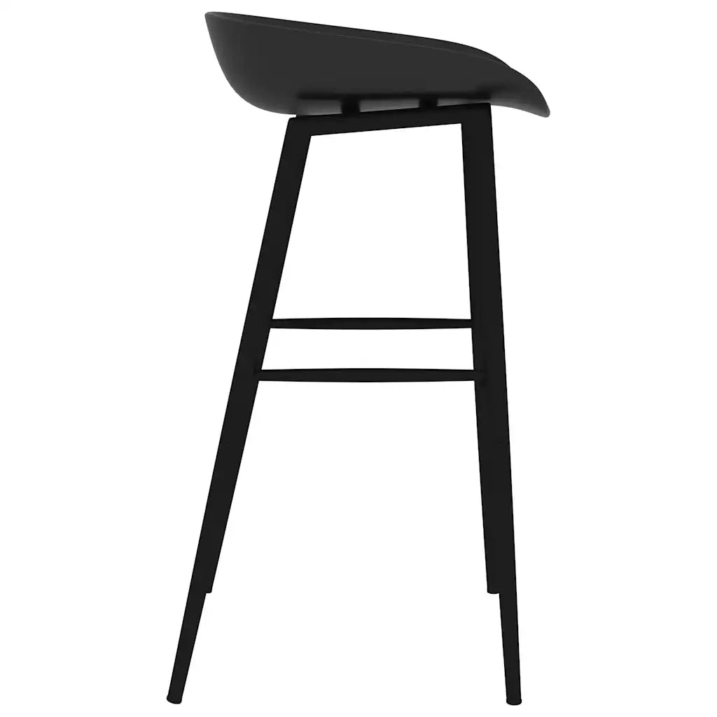 Set da Bar 5 pz Bianco e Nero