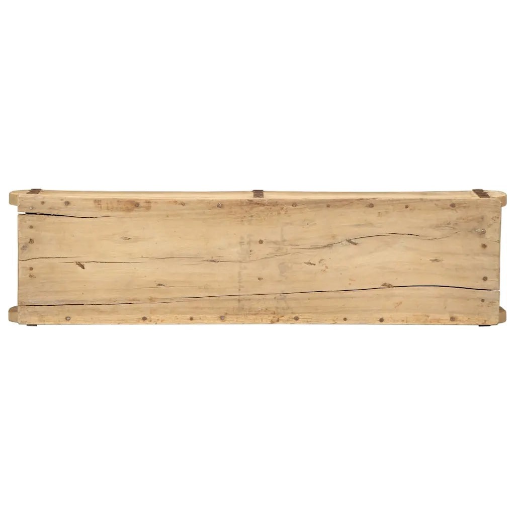 Vassoio Marrone 57 x 15 x 9 cm Legno Recuperato Massello 4019610