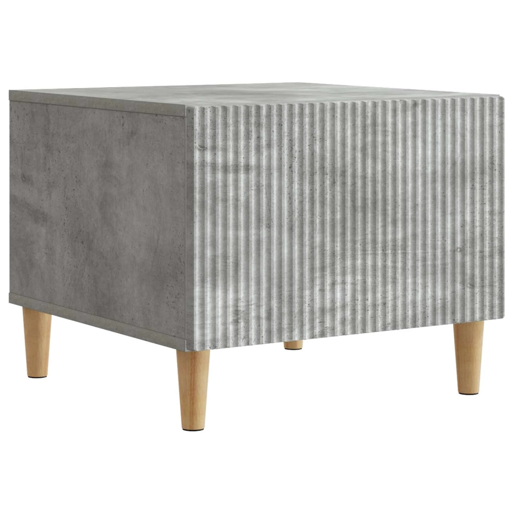 Tavolino da salotto con cassetto Grigio Cemento 49 x 50 x 40 cm 894738