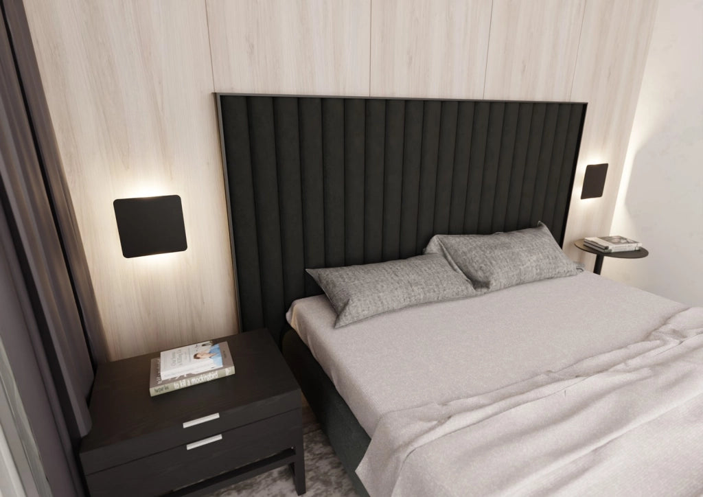 Applique Emibig FORM nera in metallo 1 luce G9 max 8W 26cm