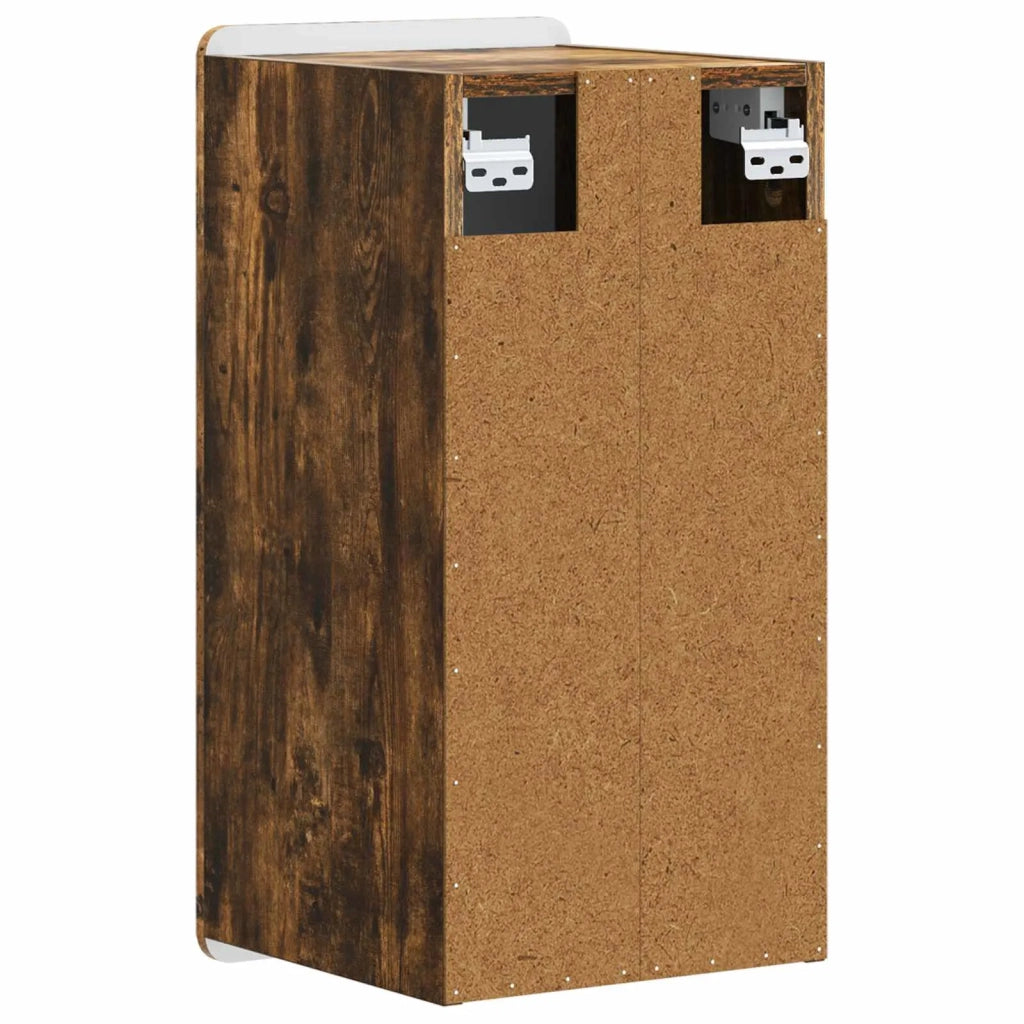 Armadio da bagno a muro ZWOLLE Rovere Fumo 30 x 31 x 63 cm 896370