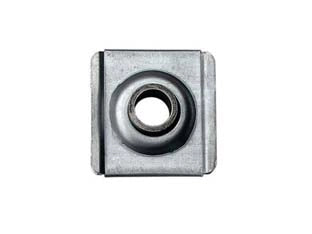 CUSCINETTO PER AVVOLGIBILI QUADRO A SFERA PER SUPPORTO A LEGNO- - mm.35x45h. - foro ø mm.12 - 10 pezzi