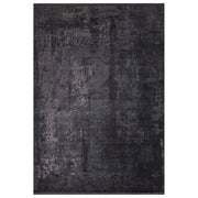Tappeto antiscivolo vintage bambù 120x180 colore antracite