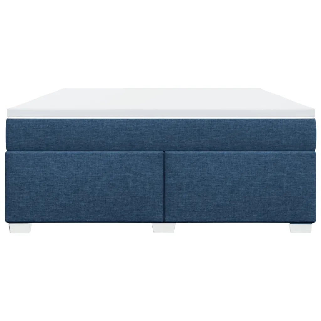 Giroletto a Molle con Materasso Blu 180x200 cm in Tessuto 3285157
