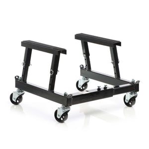 Cavalletto alzamoto a rotelle, max 680 kg, per moto e Quad