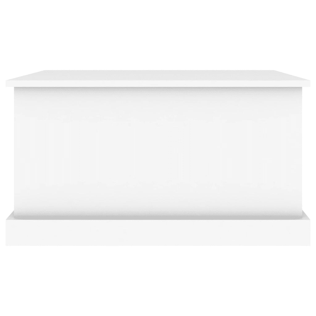 Scatola portaoggetti bianca 70x40x38 cm in legno ingegnerizzato CFW5211150