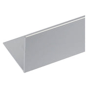 PROFILO PER FAI DA TE ANGOLARE mm 10 x 10 x 1 - mt 2 argento bril.- 15 pezzi  - UNIKO