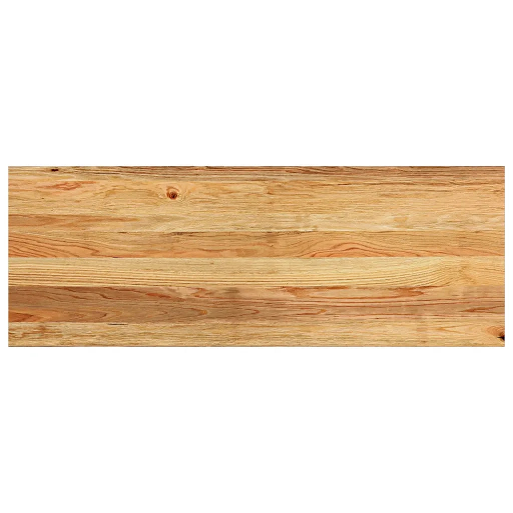 vidaXL Davanzali 2 pz Marrone Chiaro 110x40x2 cm Legno Massello Rovere