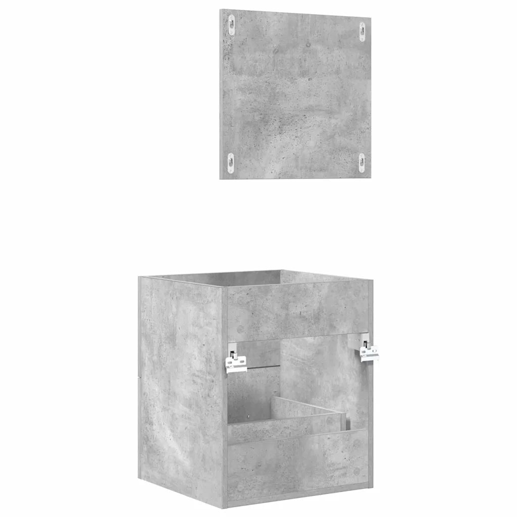 Set di mobili per il bagno Grigio 41 x 38,5 x 48 cm 875689